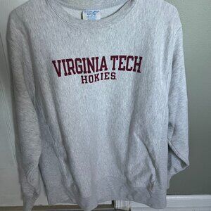Virginia Tech Hokies, Light Heather Gray, Medium